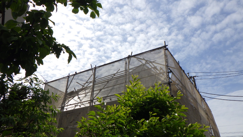 リフォーム後　屋根塗装完了